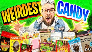 Worlds Weirdest Candy Review 🍬🍭🍡 Hilarious Reactions and Taste Tests TheAwesomeLawsons [upl. by Bridget851]