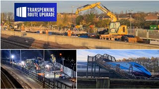 TRU UPDATE 👷‍♀️ Huge changes at Mirfield Station amp nightworks at Ravensthorpe 🌃 [upl. by Asyla930]