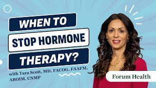 When to Stop Hormone Replacement Therapy [upl. by Octavus]