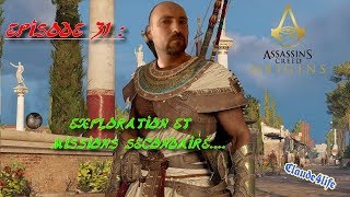 Assassin s creed ORIGINS  Épisode 31  Exploration et missions secondaire [upl. by Enileme]