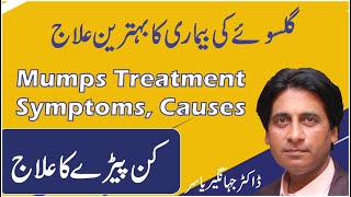 Mumps Treatment in Urdu  kanpere ka ilaj  Mumps causes symptomsTreamnent  Dr Jahangir Yasir [upl. by Neliak]