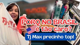 Shampoo caríssimo no Brasil barato na TjMax  Faxina no AirBnb [upl. by Eicats]