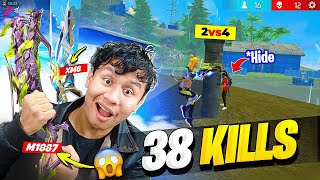 38 Kills in Duo Vs Squad ft Free Fire Max 🔥 Tonde Gamer [upl. by Iral]