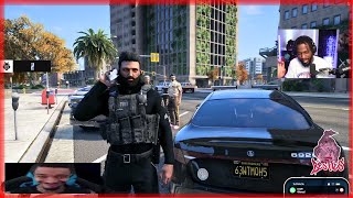 Denzel Shiestys Car Is Not Safe On The Street  NoPixel 40 GTARP [upl. by Angle567]