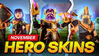 NOVEMBER 2024 Gold Pass Hero Skin quotCONFIRMquot🔥  Clash Of Clans Tamil [upl. by Danita]