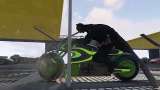 GTA V 🤷‍♀️😁Batman Spiderman Superman Bike and Car Stunts 😯😯😯 [upl. by Pressman952]