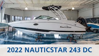 2022 NauticStar 243 DC  MarineMax Panama City Beach FL [upl. by Atik418]