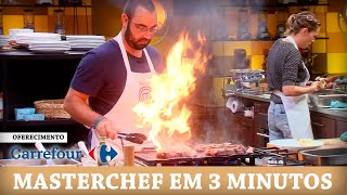 MASTERCHEF BRASIL EM 3 MINUTOS  EP 23  TEMP 04 [upl. by Alanah379]