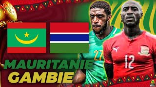 🔴🇲🇷🇬🇲 MAURITANIE  GAMBIE  CAN 2021 [upl. by Nollahp]