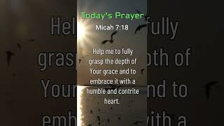 Prayer Micah 718 prayer motivation inspiration [upl. by Schreiber]