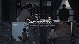 මනෝපාරකට  Sinhala Slowed And ReverbCollection  Playlist 5 [upl. by Amol]