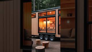 Ultimate MINIMALIST Tiny Home on WHEELS You HAVE to SEE relaxation [upl. by Marino]