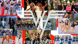 Van Halen Dancing in the Streets Extended Shuffle KPop Bollywood Dance2Rock Tribute [upl. by Garneau]