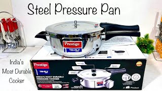 Prestige Svachh TriPly Pan Pressure Cooker  Prestige Triply Stainless steel 35 L Pressure Cooker [upl. by Oretna108]