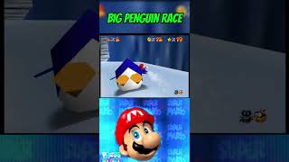 Big penguin race mario64 mario64shorts nintendo64 videoshort videoshorts mariobros [upl. by Inami]