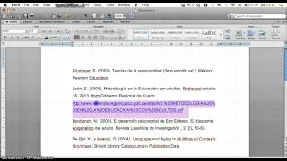 Referencias en formato APA [upl. by Assej]