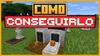 🟨 CÓMO TENER el MOD de CORAIL TOMBSTONE TUMBAS en MINECRAFT [upl. by Sclar]