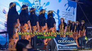 Marma song  Sangrai Poye Dance 2022  মারমা ভাষা গান [upl. by Ecirtnuahs479]