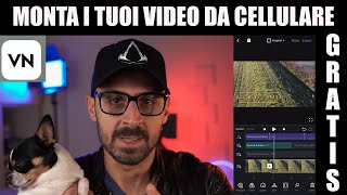 E LA MIGLIORE APP PER EDITING VIDEO GRATIS DA CELLULARE  SCARICALA ORA [upl. by Abad]