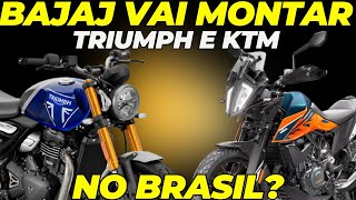 Bajaj vira sócia de Triumph e KTM no Brasil [upl. by Saber]