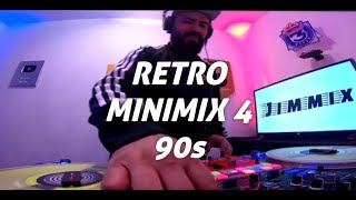 Retro Music MiniMix Parte 4  Dj Jimmix el Original [upl. by Haorbed]