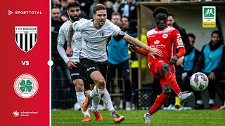 Siegt Bocholt trotz 50 Minuten Unterzahl  1 FC Bocholt vs RW Oberhausen  Regionalliga West [upl. by Assiralc]