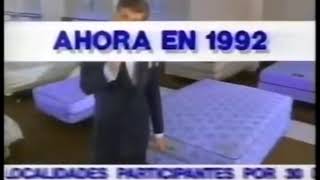 Comerciales mexicanos Dormimundo 1992 [upl. by Eimerej]