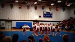 Northern Middle School Cheer 2013 [upl. by Auqenaj230]