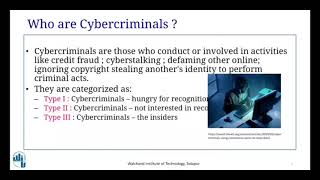 Introduction To CyberCrime [upl. by Frey690]