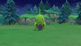 Pokémon Brilliant Diamond Shiny Larvitar Encounter [upl. by Vin]