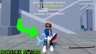 I UNLOCKED RENGOKU SWORD  THIS HAPPENED 😈 [upl. by Farhsa]