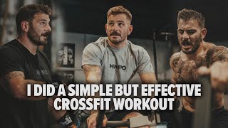 I Did a Simple but Effective CrossFit Workout  MAT FRASER 5X FITTEST MAN ON EARTH [upl. by Mikel720]