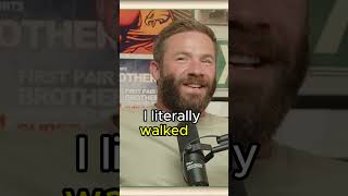 julian edelman tells Travis Kelce about the first time he met Tom Brady nfl funnyshorts [upl. by Josias]