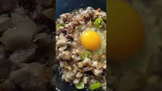 sisig pork recipe with eggshortvideo [upl. by Mehalick]