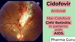 Cidofovir  MarCidofovir  In a nutshell [upl. by Maxa]