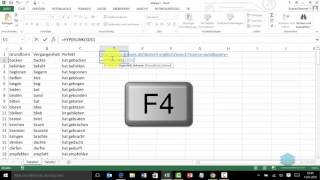 Lernhilfen mit Excel erstellen Video 2von4 [upl. by Adnovoj352]