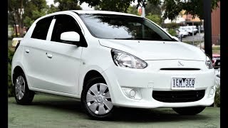 B9291  2015 Mitsubishi Mirage ES LA Auto Walkaround Video [upl. by Adelpho]