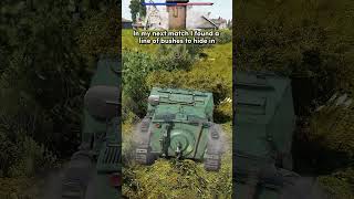 I Transformed My Tank Into A Bush Again 😂  War Thunder [upl. by Nordek181]