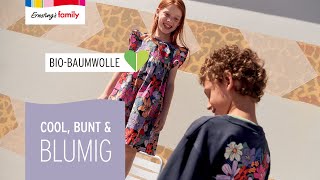 COOL BUNT amp BLUMIG  Ernstings family  KINDERMODE [upl. by Ytomit]