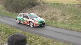 Rallye Erzgebirge 2023  WP10 Oberdorf  01042023 [upl. by Enyluqcaj338]