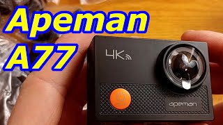 Action camera apeman a77 review [upl. by Aniez758]