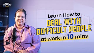 How to deal with difficult people  Office  A quick hack [upl. by Lasky]