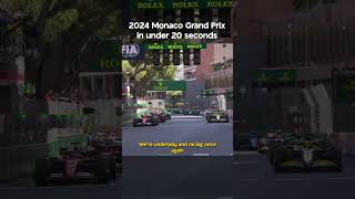 2024 Monaco Grand Prix Highlights in under 20 seconds shorts [upl. by Revilo]