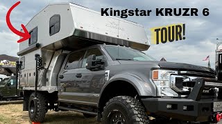 Tour of the new Kingstar KRUZR 6 shortbed expedition truck camper [upl. by Acinot]