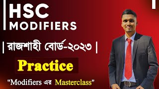 HSC Modifiers  Rajshahi Board  2023  রাজশাহী বোর্ড  ২০২৩  Mr HSC English [upl. by Anu]