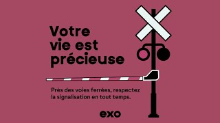 La sécurité ferroviaire est une priorité pour exo [upl. by Clary110]