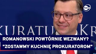 Prokuratura Powtórne przedstawienie zarzutów Romanowskiemu w najkrótszym możliwym terminie TVN24 [upl. by Folly]