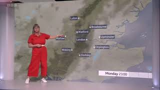 Kate Kinsella London weather forecast BBC October 28th 2024 [upl. by Gerry492]