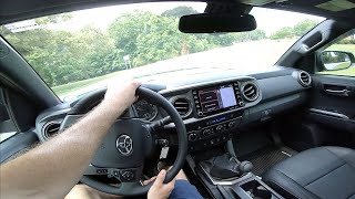 Toyota Tacoma TRD Sport 6 Speed Manual POV ASMR [upl. by Quinn]