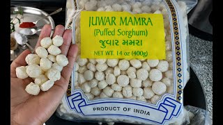 Masala Puffed Jowar  Roasted Juwar Mamra  How To Cook Puffed Sorghum  Tea Time Snacks Recipe [upl. by Lozar286]